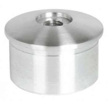 End Cap - Large Domed Drilled - 304 - 48.3 x 2.5mm